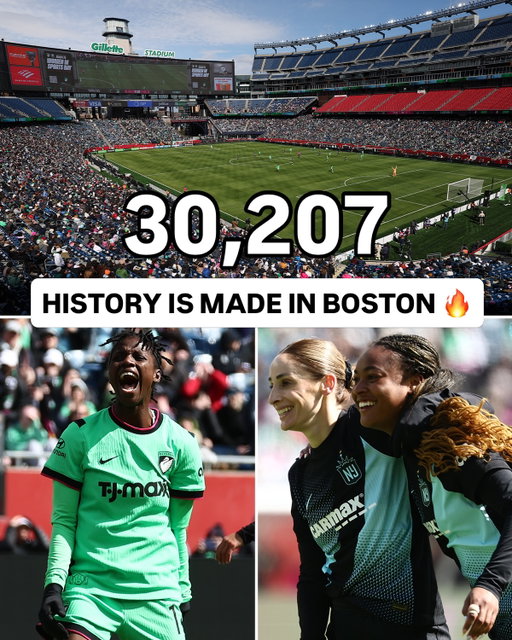 A great beginning to the Boston Legacy 🦢

The game’s attendance of 30,207 sets a new record for the largest inaugural home opener crowd in NWSL history 👏