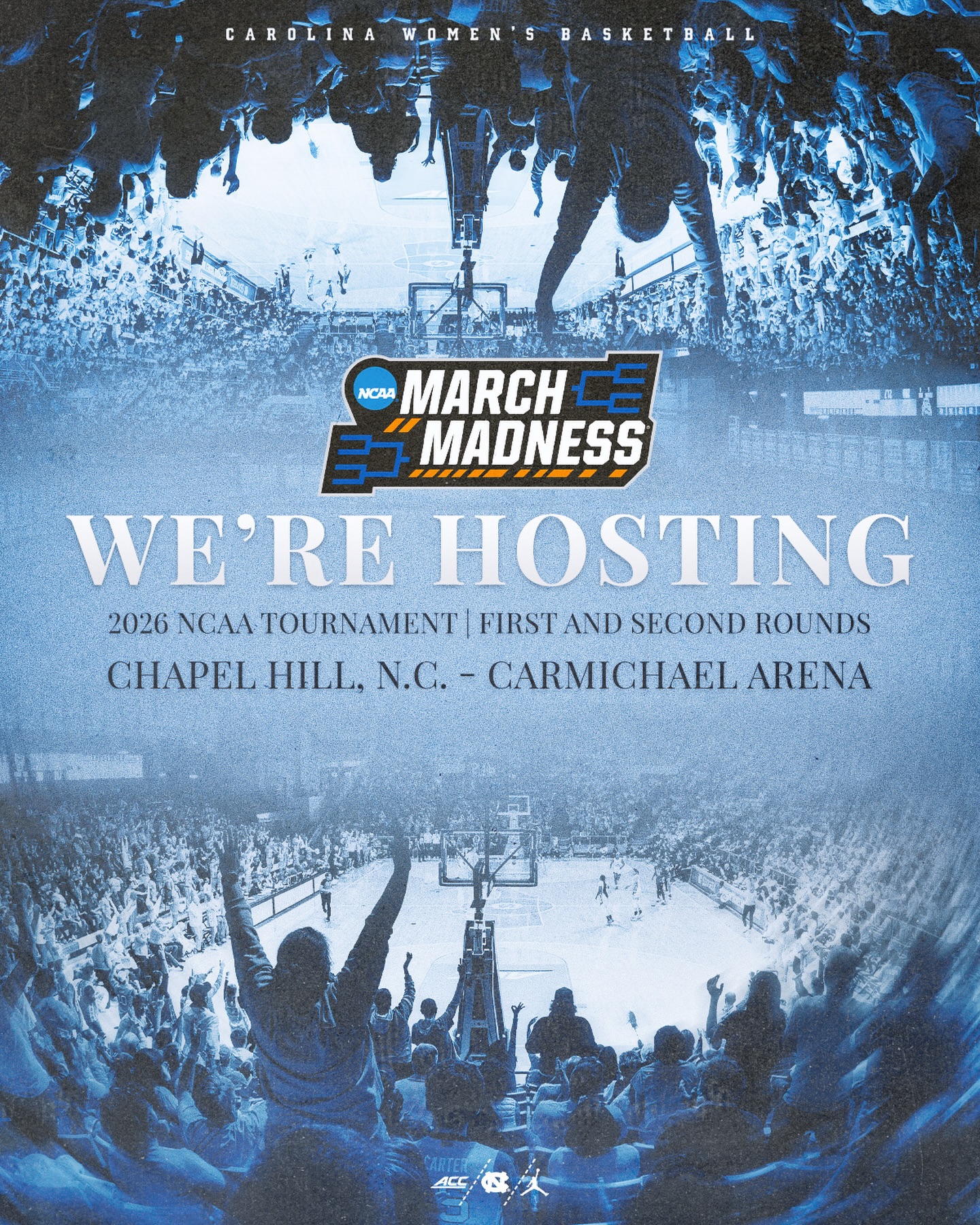 The NCAA Tournament runs through 𝘾𝙃𝘼𝙋𝙀𝙇 𝙃𝙄𝙇𝙇!