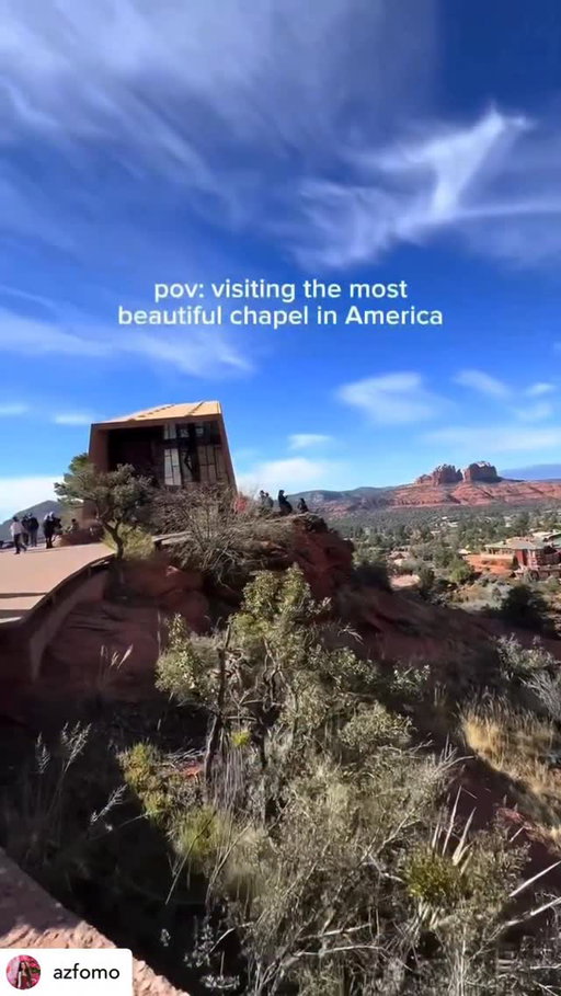 Thank you to @azfomo for this awesome reel from your visit to the Chapel of the Holy Cross! ✝️🙏❤️

#chapeloftheholycross #chapelsedona #sedona #sedonaarizona