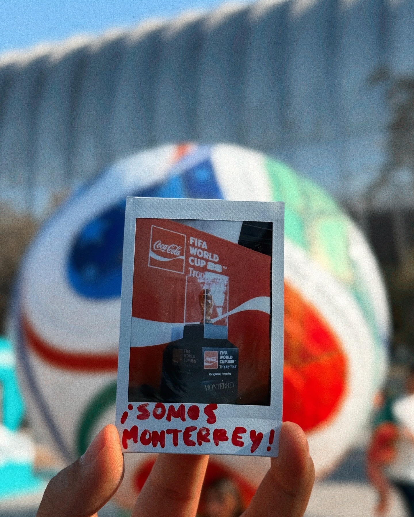 El FIFA World Cup 2026™️ Trophy Tour by Coca-Cola ya está en nuestra sede mundialista. 🏆😍

#WeAreReady #SomosMonterrey #Somos26