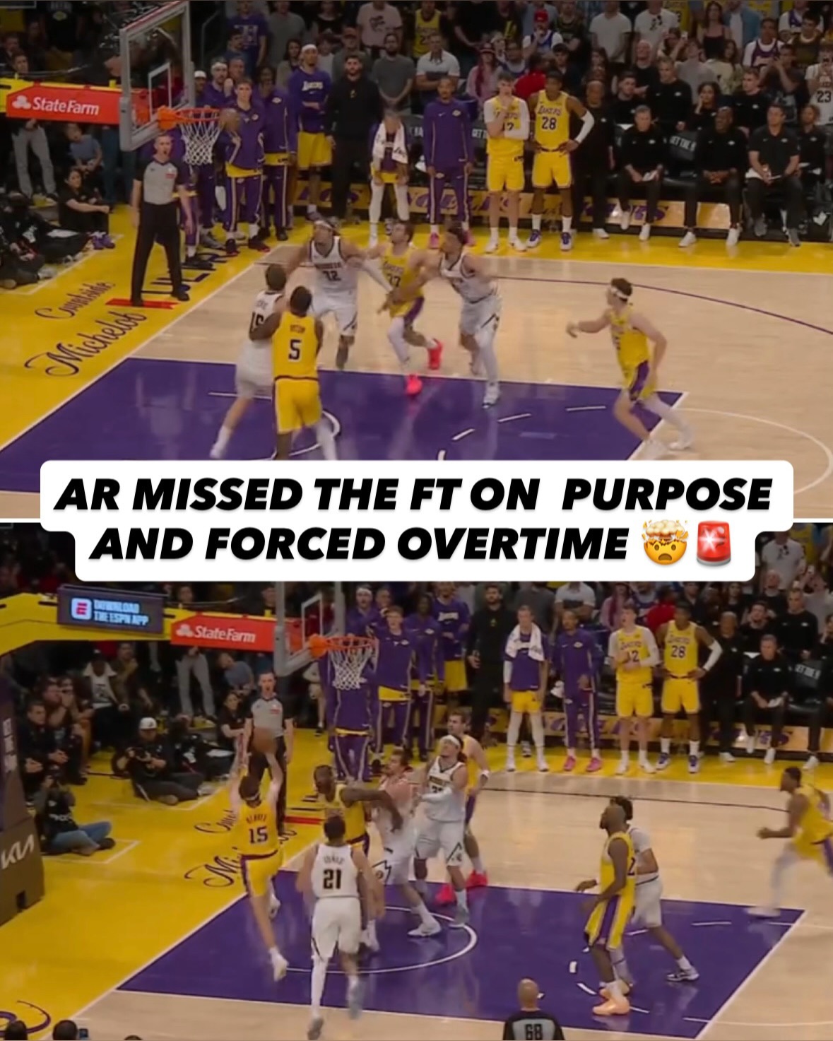 AUSTIN REAVES WANTS 5 MORE MINUTES OF BASKETBALL 🤯🤯🤯

WHAT A GAME.