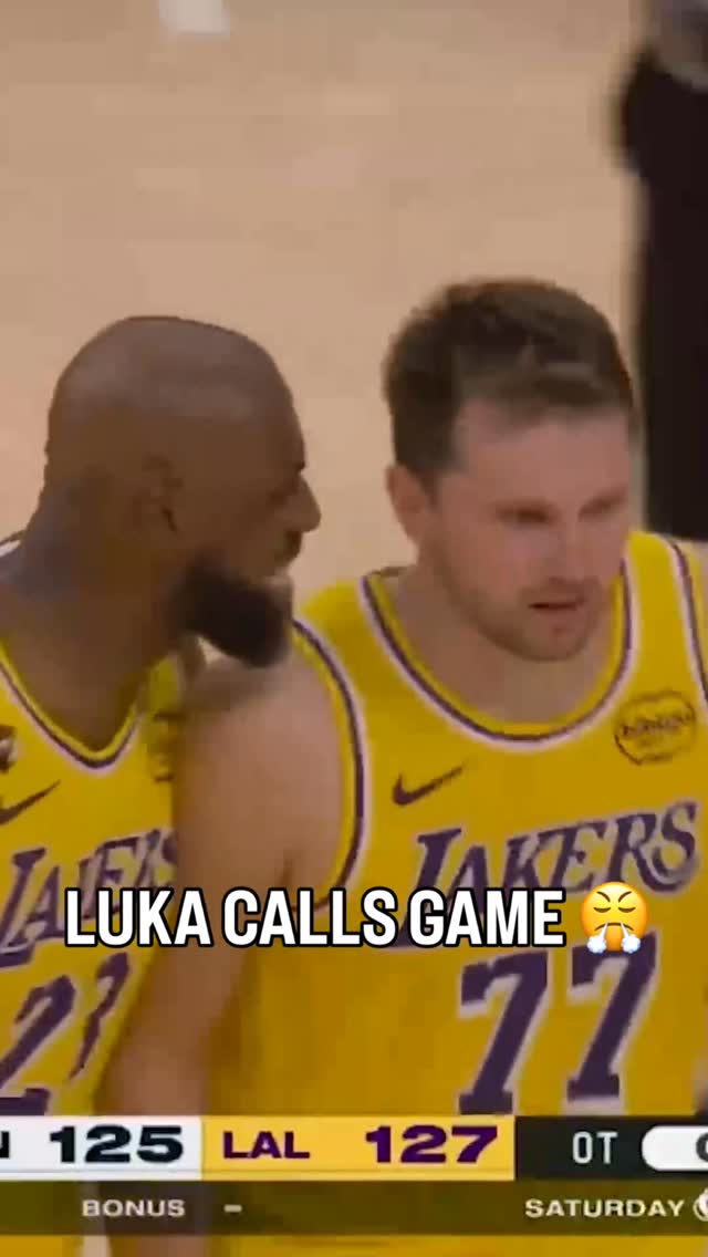 LUKA DONCIC FADES AWAY TO LIFT THE LAKERS OVER THE NUGGETS IN OVERTIME! 🔥

(via @espn)