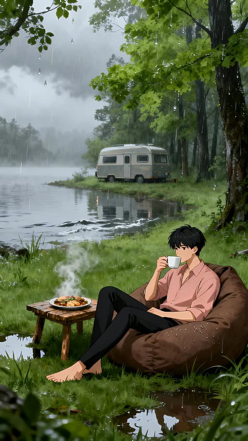 Peace 🌧️🌿
.
.
.
.
Created using @reve_image 
Follow @skysparxx for more visuals like this.
.
.
.
.
.
#rainvibes #animeart #aesthetic #moodygrams #naturevibes