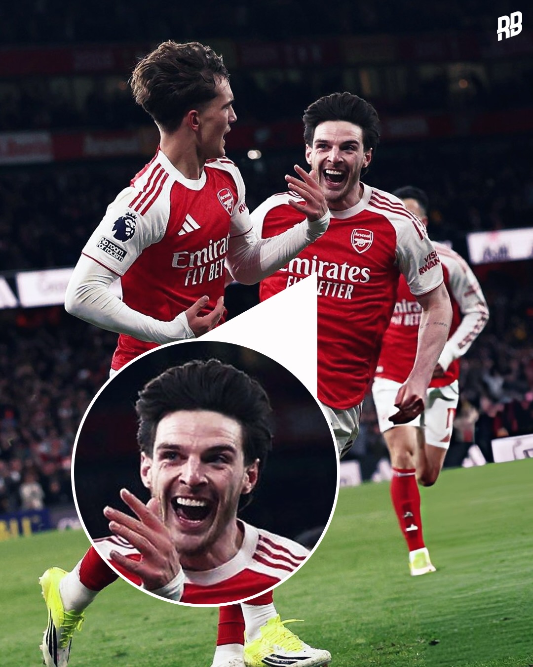 This is class. Declan Rice has been mentoring Max Dowman for some time now… and was too gassed when Dowman scored his first career goal yesterday 😭❤️

Dowman first trained with the first time when he was 14, and since then Declan’s taken him under his wing… same thing we saw with Ollie Scarles at West Ham.

Perfect role model for a young player coming through… top work from Declan Rice… Max Dowman is learning from the best 🤞🏽✨