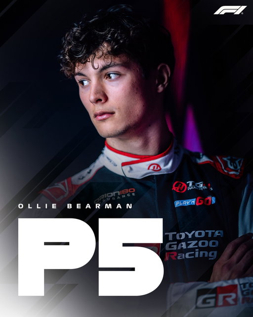 P5 in the race. P5 in the standings.

There's a Bear making moves in 2026 🐻

#F1 #Formula1 #ChineseGP