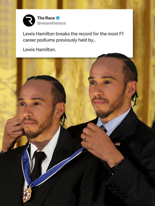 Lewis Hamilton 🤝 Lewis Hamilton