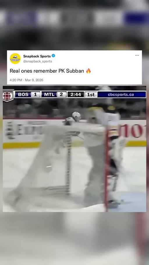 PK Subban absolutely terrorized the league 😳🔥

Say what you want about everything else, but PK Subban made the NHL infinitely more fun to watch and the sport is genuinely lesser without him in it.

From the moment he arrived in Montreal and started putting up points, making jaw-dropping plays in his own zone, and celebrating goals like he was auditioning for a music video, it was clear that PK Subban was a different kind of player. His offensive instincts from the blue line were absolutely elite — the way he could quarterback a power play, jump into the rush, and rifle a shot through traffic was something you only see from a handful of defensemen in any era. But beyond the skill, he brought a PERSONALITY to the game that hockey desperately needed and too often pushed away. He wore his emotion on his sleeve, he celebrated hard, he talked, he smiled, and he made the game feel alive in a way that only a handful of players in history have managed to do.

His time in Nashville was electric. He had arguably the best years of his career with the Predators and turned that city into a legitimate hockey town almost by himself. The combination of his play on the ice, his relationship with the fans, and his massive personality off of it made him must-watch TV no matter what night of the week it was. Even in New Jersey and Vancouver when injuries slowed him down, the moments he still managed to produce reminded everyone watching exactly what the sport was missing.

(Via ch33ksklapanen/TT)