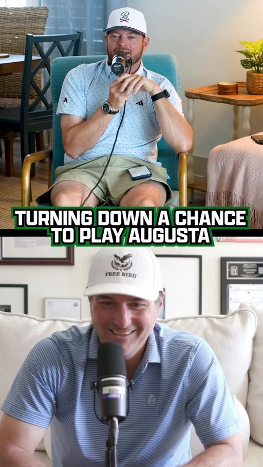 Absolutely insane story… Riggs once TURNED DOWN the opportunity to play Augusta with Kiz 🤯

All-time brother moment, or all-time missed chance?!