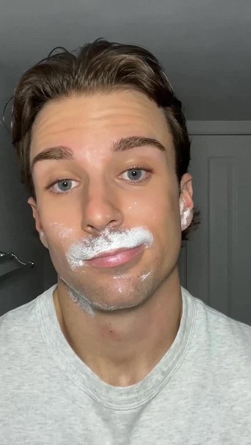 Beard to Clean Shave Transformation