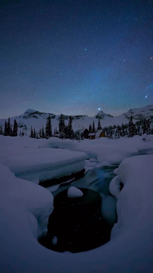 Winter nights feel a little more magical under a sky like this. ✨❄️

Credit: @laurazielke 

#exploreBC