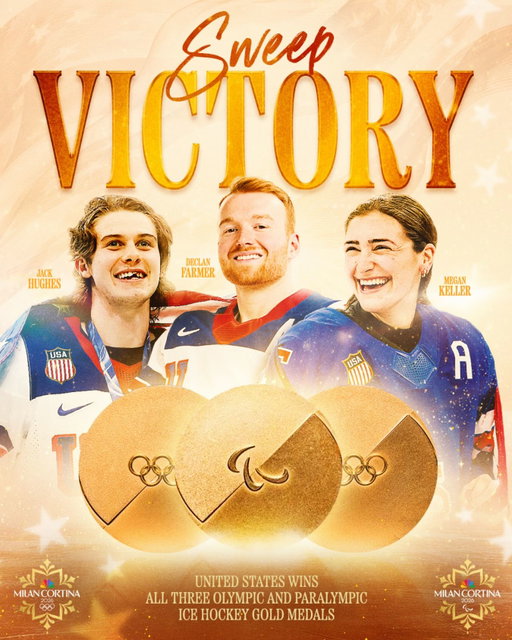 USA Hockey heard it was time for some spring cleaning. 🧹🦅