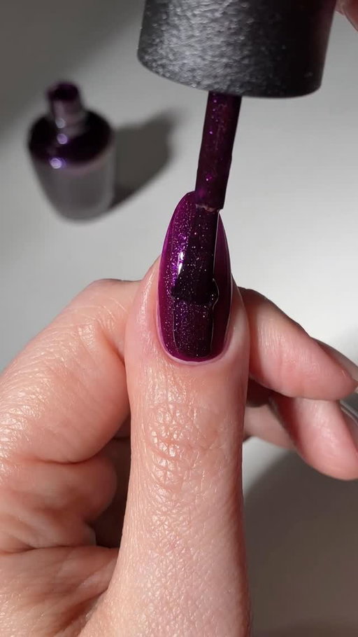 Dark and mysterious just went daytime 😎 “Lincoln Park After Dark” stepped out for brunch and came back as this shimmery blackberry purple. 

Shade: Lincoln Park After Brunch