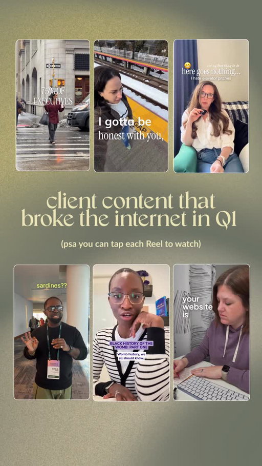 Obsessed with this new feature in Edits and these @withshinestudio client videos🤩📱🫶🏽

Instagram’s free editing app recently added the ability to link not only accounts but Reels.

So a real cutesy (and strategic) way to use this feature if your clients post content related to what you do is a portfolio style post like this one. 

Som other ideas:
👜 stylist > client outfits
🎨 designers > clients using your branding
☕️ events or brick and mortar space > attendees or customers posting their experience

I can totally see this be something we use as a regular way to show recent client videos like a round up from an event we’ve covered! Plus it’s a really strong profile pin. 📌

To try it out look for ”Links” in Edits (make sure your app is updated)