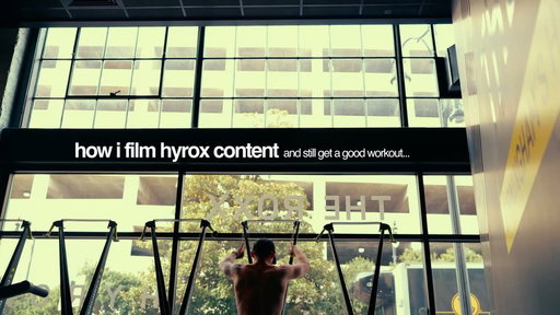 Filmmaker 🤝 Hyrox

Comment: LUT for this color grade🎨