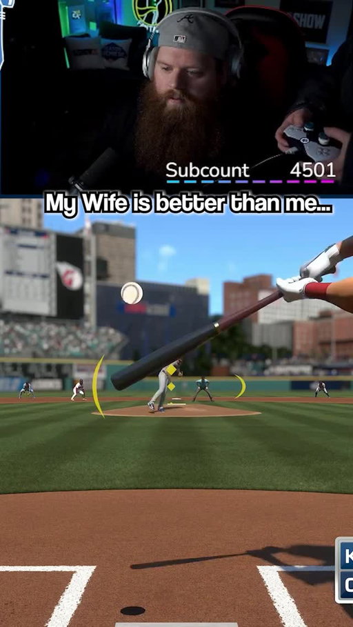 The Kontrol freaks made my Wife An #mlbtheshow GOD. #MLBTheShow26 #mlb