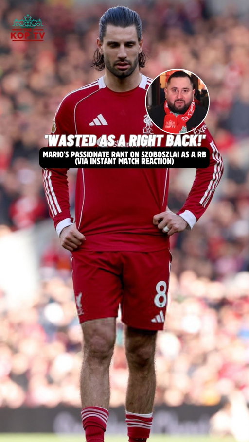 ‘WASTED AS A RIGHT BACK!’ 😡

Mario’s PASSIONATE rant on Szoboszlai as a RB 😳