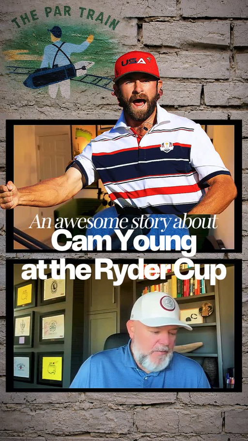 LOVE this story about Cam Young from his rookie @rydercupusa performance with his sports psychologist @drbhrettmccabe. Comment CONSISTENCY and I’ll DM you the full podcast.