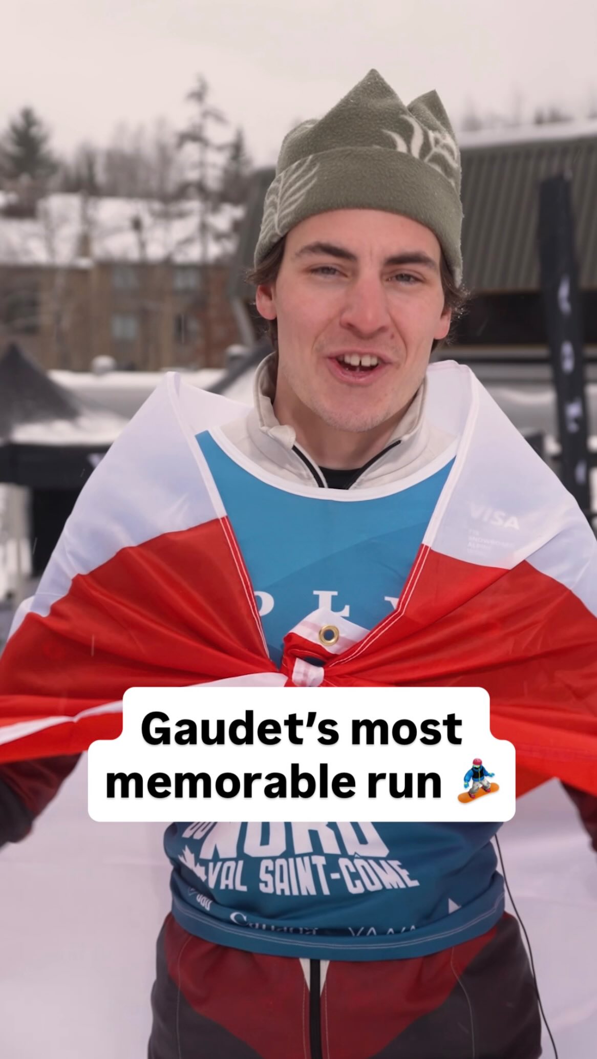 “It makes me smile” 🏂🥉

Snowboarder Arnaud Gaudet reflects on his most memorable run where he claimed his first ever World Championships podium.

Presented by @volvocarcanada, Proud Partner of Canada Snowboard