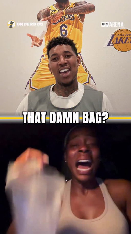 “She had a bag in the bag” 🤣🤣🤣

#dwighthoward #nba #lakers