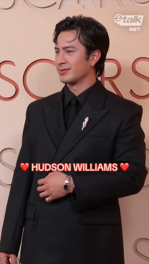 Shane Hollander has OFFICIALLY ARRIVED at the Oscars! ✨

Hudson Williams looked incredible on the Oscars red carpet! Also, shoutout to him and Anna Cathcart representing Wasian Canadians at the biggest night in Hollywood! 👏🇨🇦

Watch our full red carpet livestream  on YT.

#HudsonWilliams #Oscars #Oscars2026 #Redcarpet #HeatedRivalry