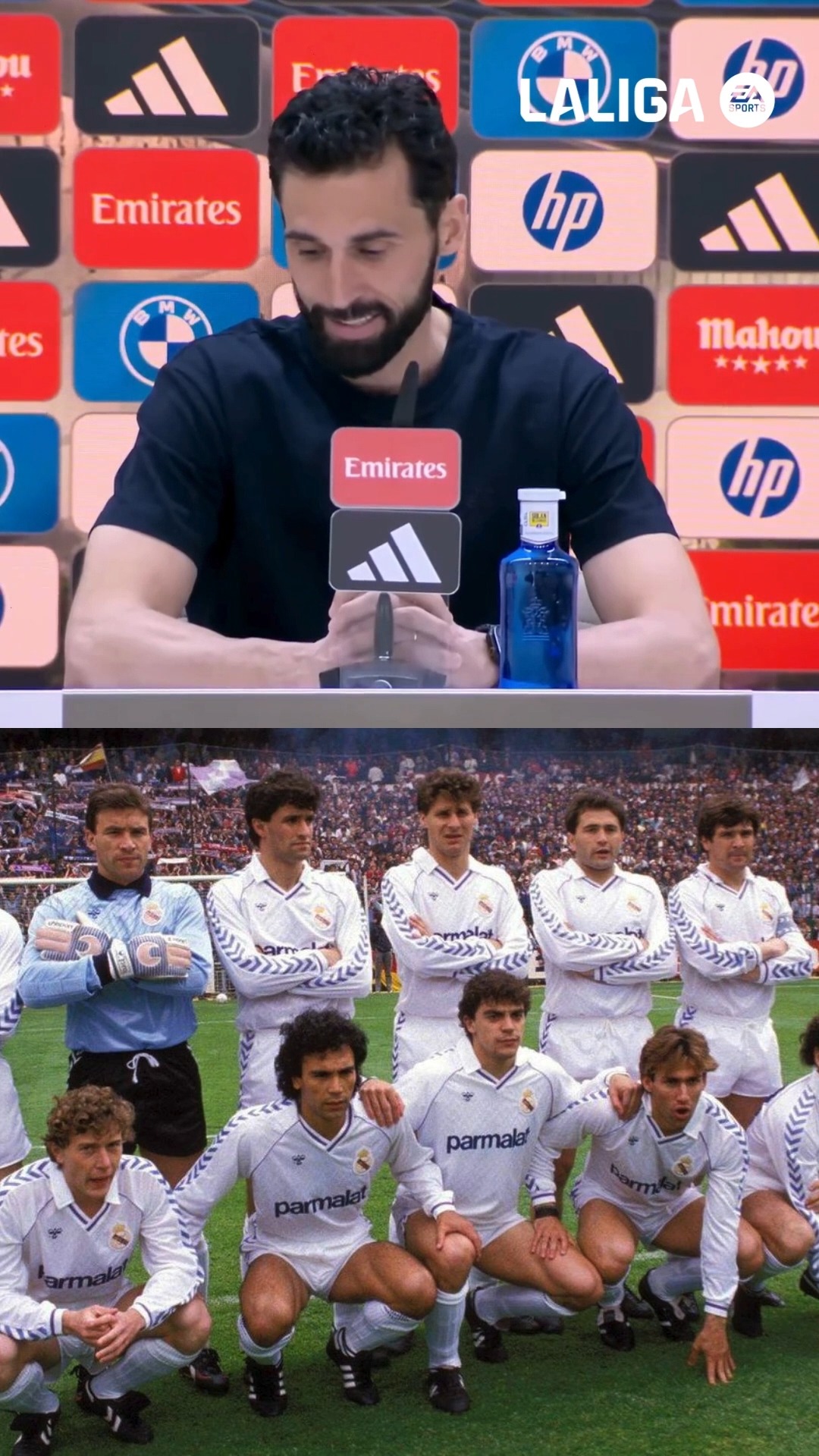 Los canteranos del Real Madrid ilusionan a Arbeloa y lo hacen recordar al equipo blanco en la era Hugo Sánchez 🇲🇽🌮

Real Madrid’s academy makes Arbeloa recall the club’s 1980s era 🕰️ 

#LALIGAAmerica