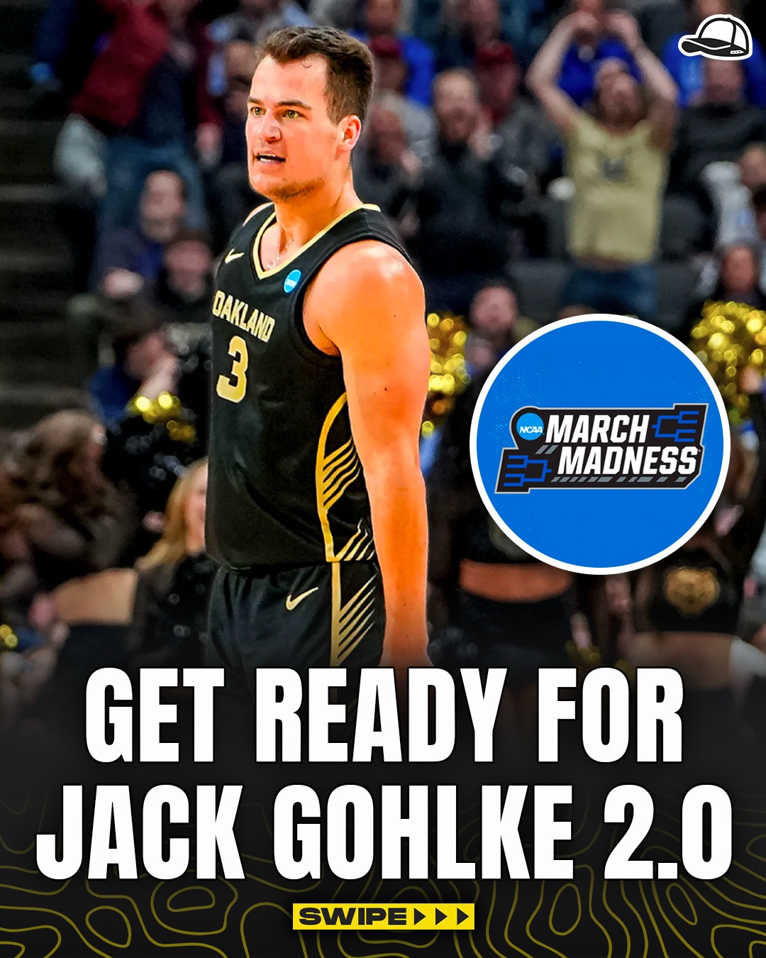 High Point’s Chase Johnston hasn’t made a single 2-point shot all season! 😳

Season stats: 

▫️0-4 2PT FG
▫️64-132 3PT FG

High Point is a 12 seed in the tournament and will play 5 seed Wisconsin in the 1st round! 

This could also be Jack Gohlke wearing an extremely elaborate disguise! 🥸