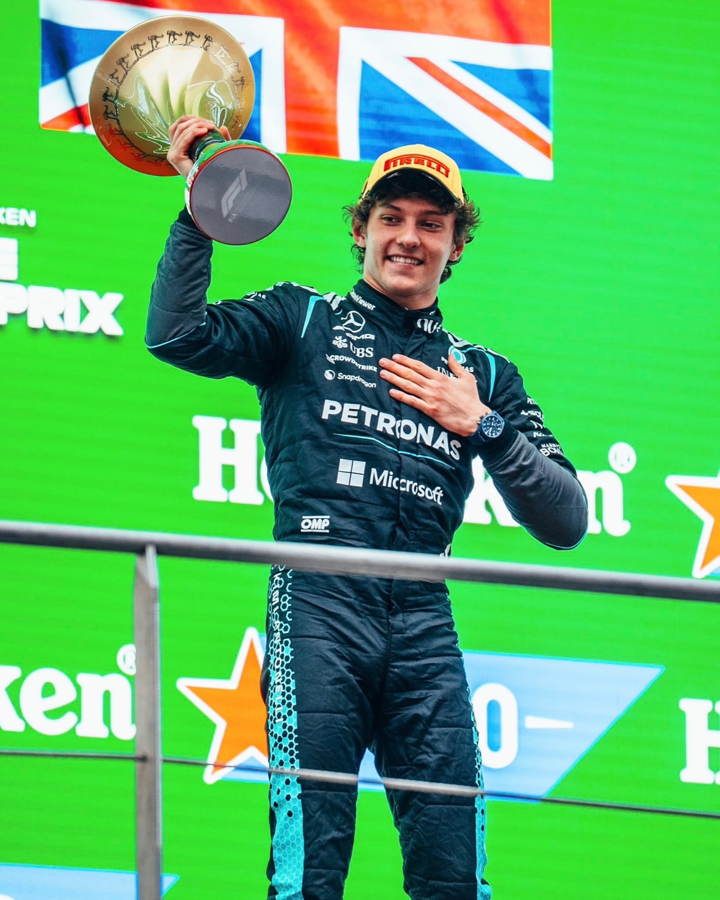 Kimi Antonelli is an F1 RACE WINNER 🤙 celebrate with our new merch! #f1 #kimiantonelli