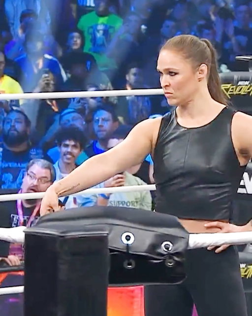 @RondaRousey is here, and she calls out @ToniStorm_! 😱

Watch #AEWRevolution LIVE on PPV!