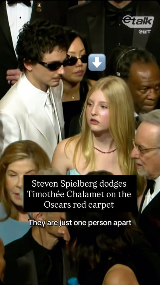 AND THAT’S TEA! 🫖 

After addressing Timothée Chalamet’s comments regarding opera and ballet, Steven Spielberg seemingly ignores the ‘Marty Supreme’ star on the Oscars red carpet. 👀

Watch the 2026 #Oscars NOW @ctv and @cravecanada

#StevenSpielberg #TimotheeChalamet #Oscars2026 #RedCarpet