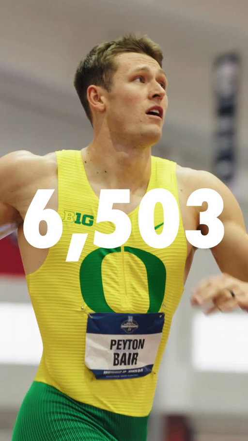 Sometimes you have to dive at the line. NCAA Champ, Peyton Bair. #GoDucks