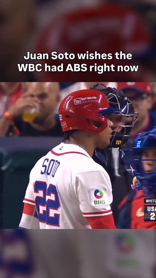 Soto did not agree with this strike three call