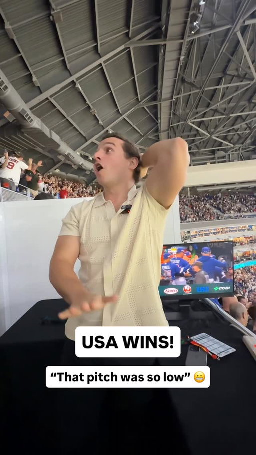 USA TAKES HOME THE VICTORY! But not without a bad strike three call to end it

#worldbaseballclassic #wbc #baseball #usa #dominicanrepublic