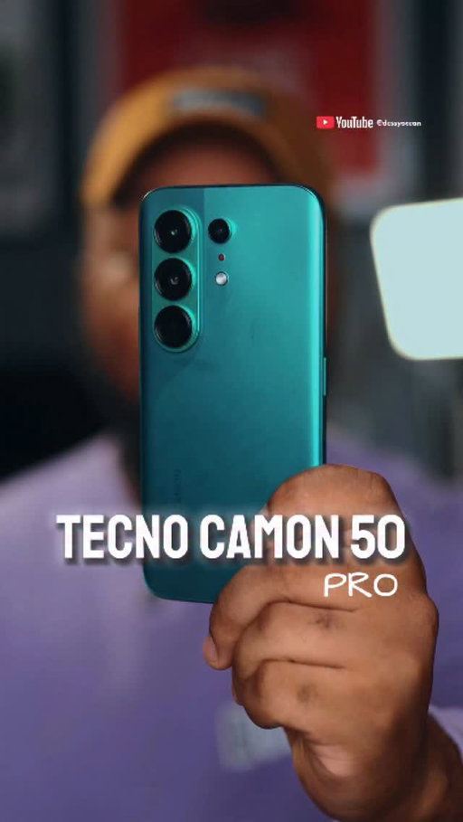 TECNO is dominating Midrange devices ‼️‼️ Here’s why!

The CAMON 50 PRO offers PRO level cameras with features usually found in flagships costing 3x it’s price

#Camon50Pro #tech #trendingreels #cameraphone