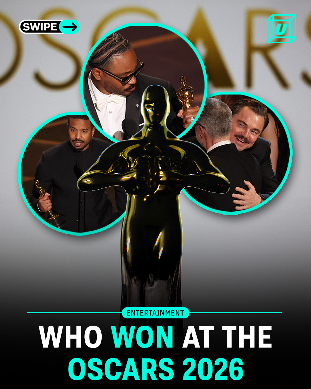 The Oscars 2026 had a clear main character: One Battle After Another showed up and swept the night with 6 wins. 🏆🔥⁠
⁠
It took Best Picture and Best Director for Paul Thomas Anderson, plus Best Adapted Screenplay, Best Film Editing, Best Supporting Actor (Sean Penn), and the first-ever Casting Oscar (won by casting director Cassandra Kulukundis).⁠
⁠
Right behind it was Sinners, which still walked away stacked, Michael B. Jordan won Best Actor, Ryan Coogler won Original Screenplay, and Ludwig Göransson won Original Score. It also picked up Cinematography for Autumn Durald Arkapaw, after coming into the night with a record 16 nominations.⁠
⁠
On the acting side, Jessie Buckley won Best Actress for Hamnet, and Amy Madigan kicked off the night with Best Supporting Actress for Weapons.⁠
⁠
And in the “people are about to rewatch this immediately” categories: Netflix’s KPop Demon Hunters won Best Animated Film AND Best Original Song for “Golden.”⁠
⁠
Meanwhile, Frankenstein cleaned up the craft awards (Production Design, Makeup & Hairstyling, Costume Design), F1 won Best Sound, Avatar: Fire and Ash took Visual Effects, Norway’s Sentimental Value won International Feature, and Mr. Nobody Against Putin won Documentary Feature🙌