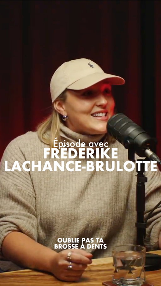 OUBLIE PAS TA BROSSE À DENTS 🪥
L'épisode avec Frédérike Lachance-Brulotte (Folks and Forks)  est disponible sur toutes les plateformes! 🎧