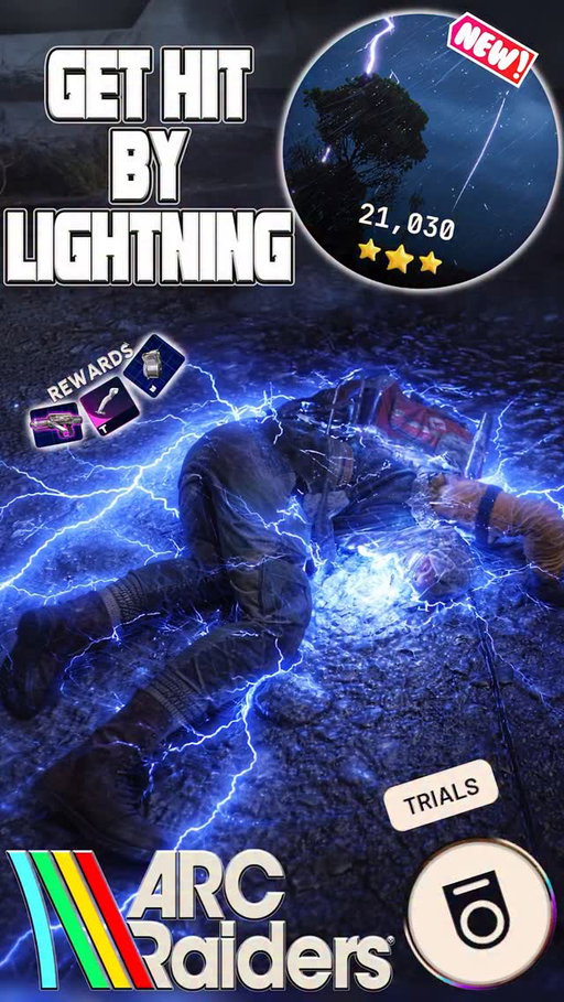 MAX solo points & EASY 3 stars for the Get Hit by Lightning trial in Arc Raiders 🔥🔥

#arcraiders #arcraiderstips #gaming