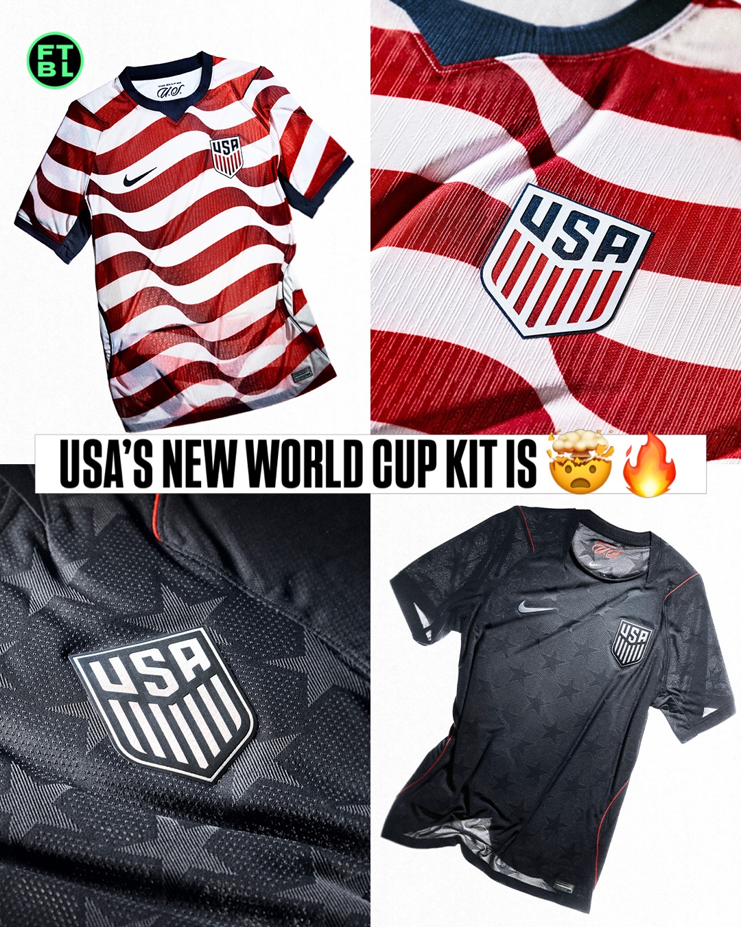 USA might have just won kit of the World Cup… thoughts? 👕⤵️