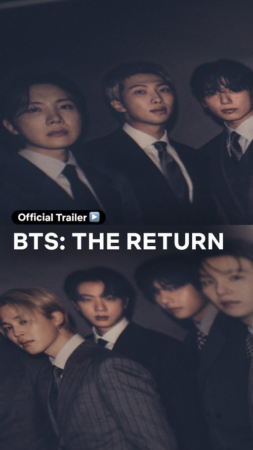 Experience their comeback journey. BTS: THE RETURN, a new documentary film, premieres March 27 only on Netflix. 

#BTSTheReturn #BTS_ARIRANG #BTS #방탄소년단