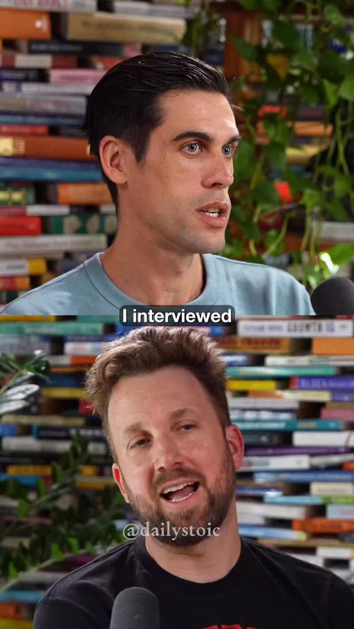 Watch the full episode with @jordanklepper on the @dailystoic YouTube channel or listen on the @dailystoicpodcast wherever you get your podcasts.