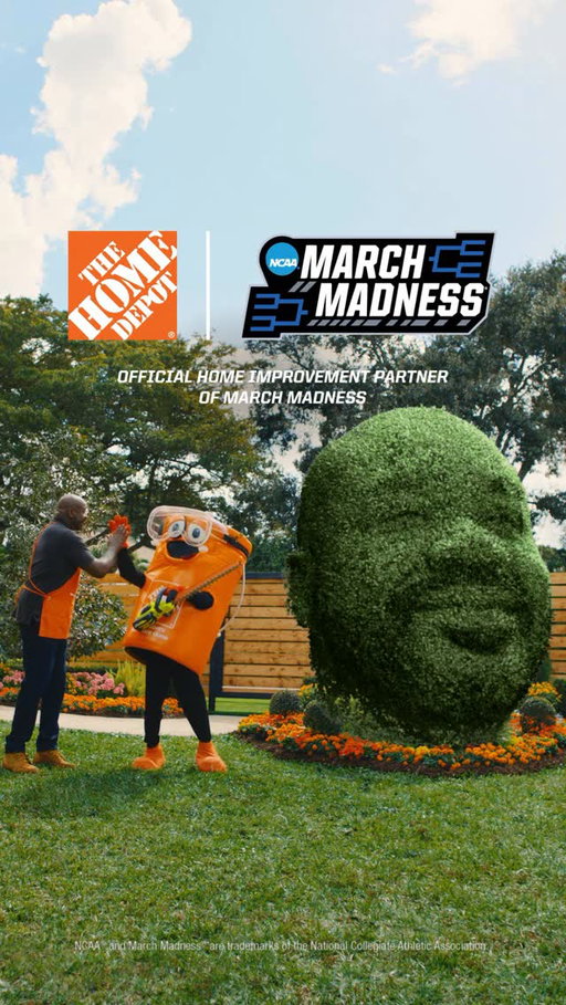 Fast breaks are for basketball, not hedge trimming. Slow and steady wins the game 🏀 Stay tuned for more tips this March Madness®.

Home Depot is the official home improvement partner of March Madness®.