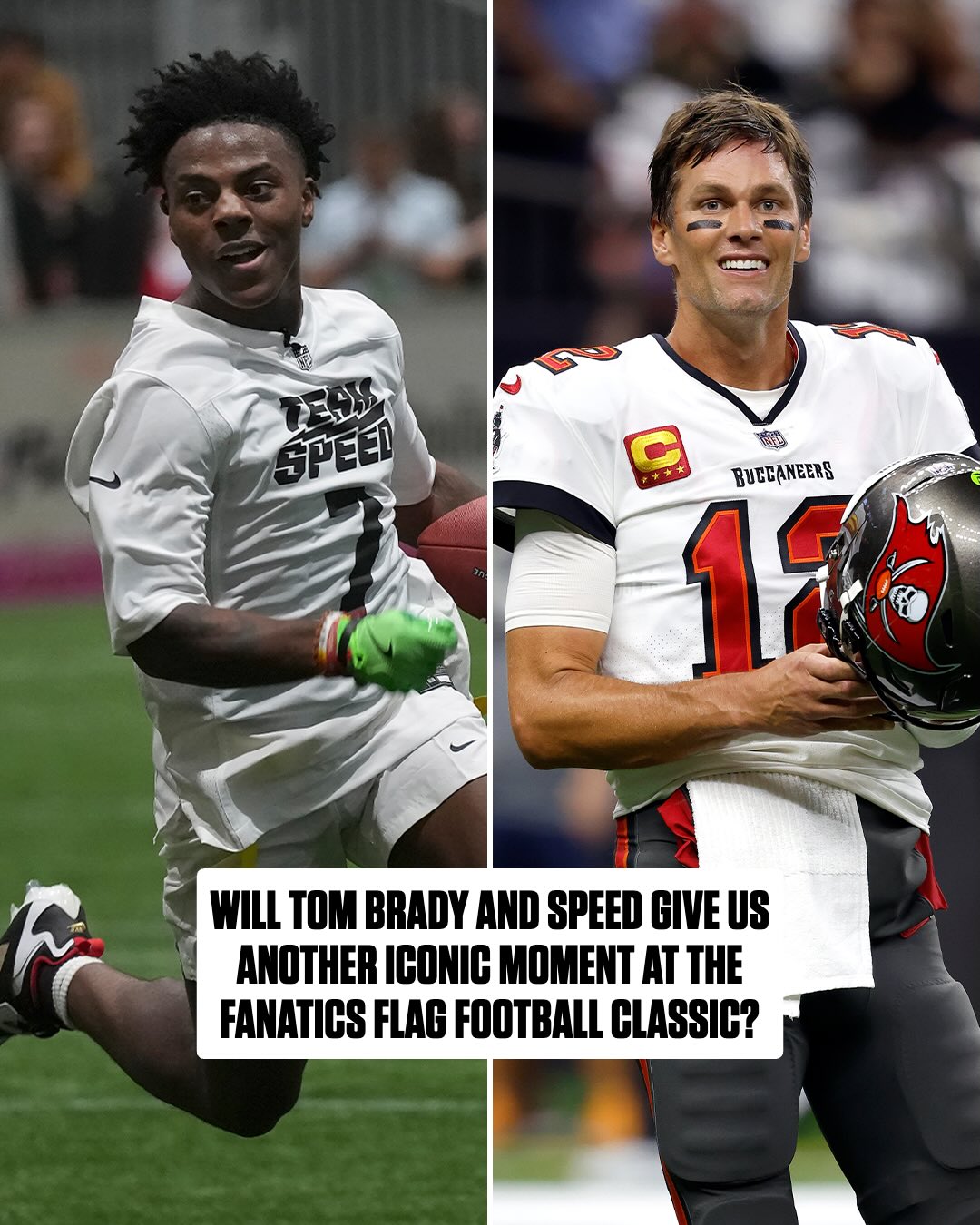 👑 x 👑. One @Fanatics Flag Football Classic 😤 (via @ishowspeed)

Link in bio to buy tix 🔗