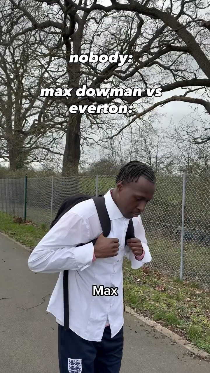 max dowman’s walking back to school today with unlimited aura after that motm performance