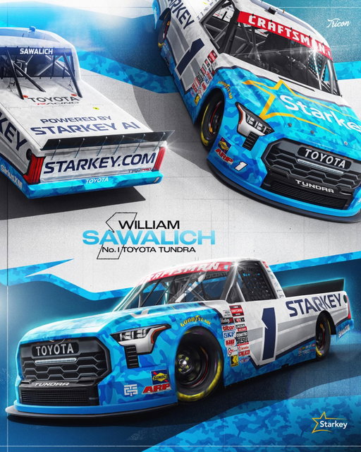 Reunited with our guy 🤝

@williamsawalich will make the first of his select TRICON starts this week at @darlingtonraceway!