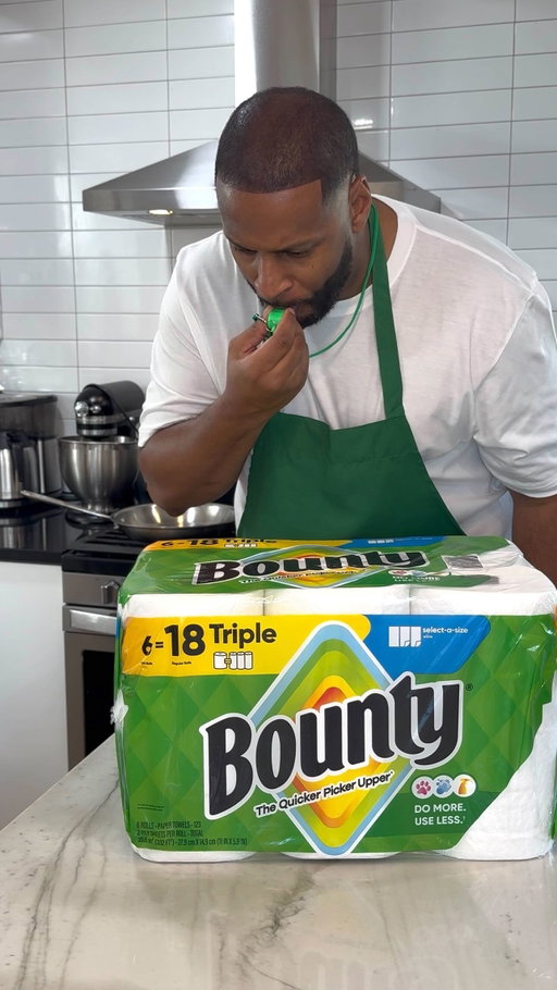 #ad #BountyPartner

I decided to put ONE sheet through training camp today… and it showed up ready.

Water. Sauce. Grease. Full island wipe.

I used to grab a handful of paper towels for every little mess, but @bountypapertowels durability and absorbency really let me get more done with one sheet.

The rookie made the team.