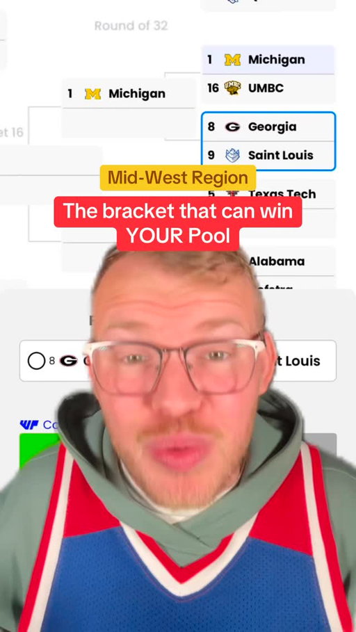Can Michigan survive the LOADED MidWest Region? #marchmadness #collegebasketball