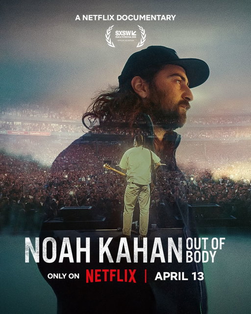 My life was filmed for a year and a half. It was weird, difficult, and genuinely beautiful to experience. I’m excited for you guys to see it too. This documentary captures so much more than I ever thought the world would see about myself, my creative journey and my family. I am nervous about it because it’s personal and some things I touch on are painful to think about and be reminded of. I remember though that anything scary or hard is usually worth sharing with the world. Maybe it will reach one of you in a time when you need it. Maybe you’ll see some of your own family in mine. Either way, I hope you love it. Noah Kahan: Out of Body, out April 13 on @netflix