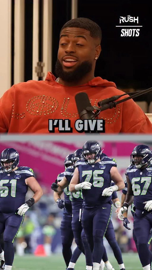 Jared Verse and Maxx Crosby on the Seahawks’ O-Line!