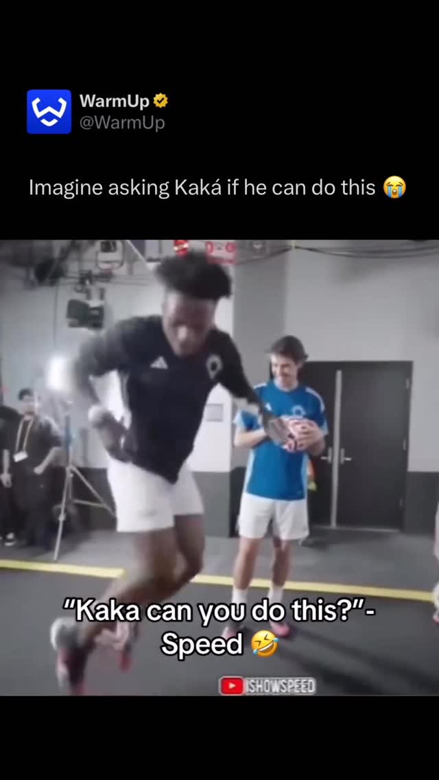 😭

Ricardo Kaká, the 2007 Ballon d’Or winner, was the epitome of grace and explosive power. Known for his effortless “gliding” runs and clinical vision, the Brazilian playmaker became a legend at AC Milan, where he led the club to Champions League glory in 2007. A 2002 World Cup winner with Brazil, he remains one of only eight players to win the World Cup, Champions League, and Ballon d’Or. Beyond his pace and skill, Kaká is celebrated for his humility and iconic “I Belong to Jesus” celebration.

(Via @ishowspeed )