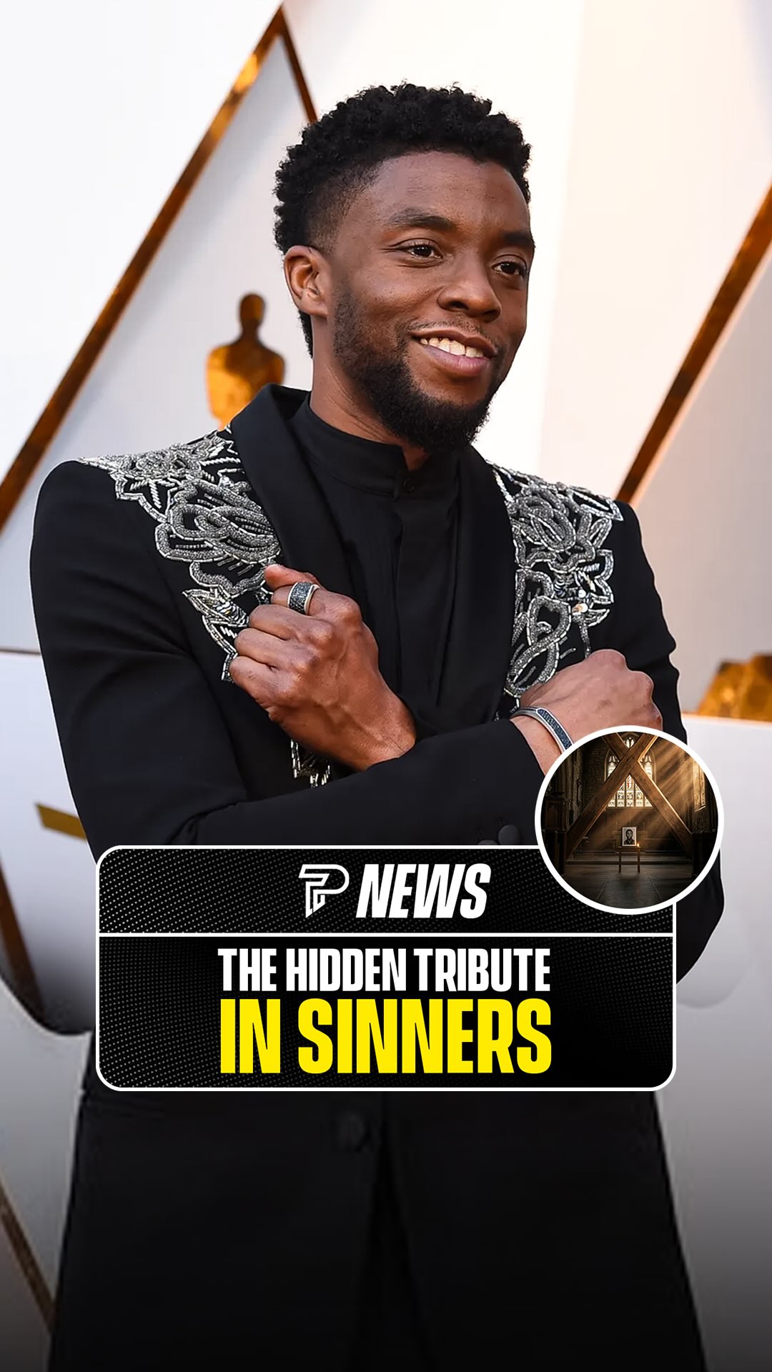 A small detail in Sinners is actually a tribute to Chadwick Boseman. 

In the church scenes, the wooden beams are positioned so they form the Wakanda Forever salute - a subtle nod to Boseman and Black Panther. Director Ryan Coogler later confirmed the tribute was intentional. 

The film has been one of the most celebrated releases of the year, earning a record-breaking 16 Oscar nominations and winning four Academy Awards, including Best Actor for Michael B. Jordan. 

It’s a quiet Easter egg, but for fans who notice it, the message is clear:�Chadwick Boseman’s legacy is still part of the story.

#hosted #pubity #viral