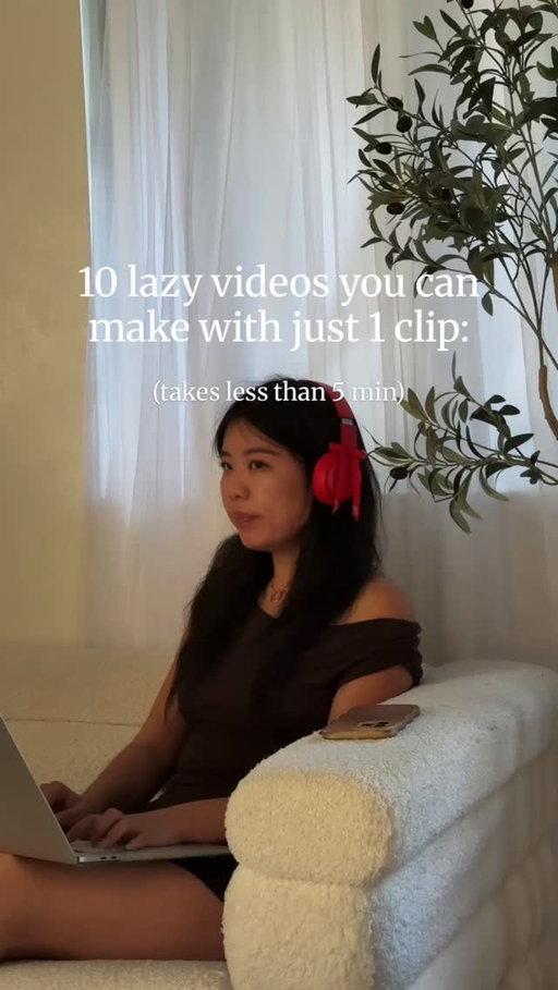 if you run out of ideas, here’s 10 lazy-easy video ideas to make👇

Grab random b-roll in your camera roll and just add text on screen or in the caption! 

1. Behind the scenes - how you film, edit, etc.

2. Redirect to caption - quick text on screen to tease extra info/tips in caption

3. POVs - “POV: you…” share anything relatable about life, work, etc

4. Unpopular opinion - anything fun, bold, or surprising

5. Listicle - (This video lol) or “3 reasons why…”, “Top 3 faves…”, “5 steps to…”

6. Unboxing – unboxing & explain (first impression? how you got pr or collab?)

7. Before & after – transformation (income, camera quality, skin, fitness, hair, etc.)

8. Tips or learnings– things you wish you knew as a beginner

9. Expectation vs reality – relatable moments

10. Must haves – equipment/things you always use

#ugc #contentcreator #ugctips